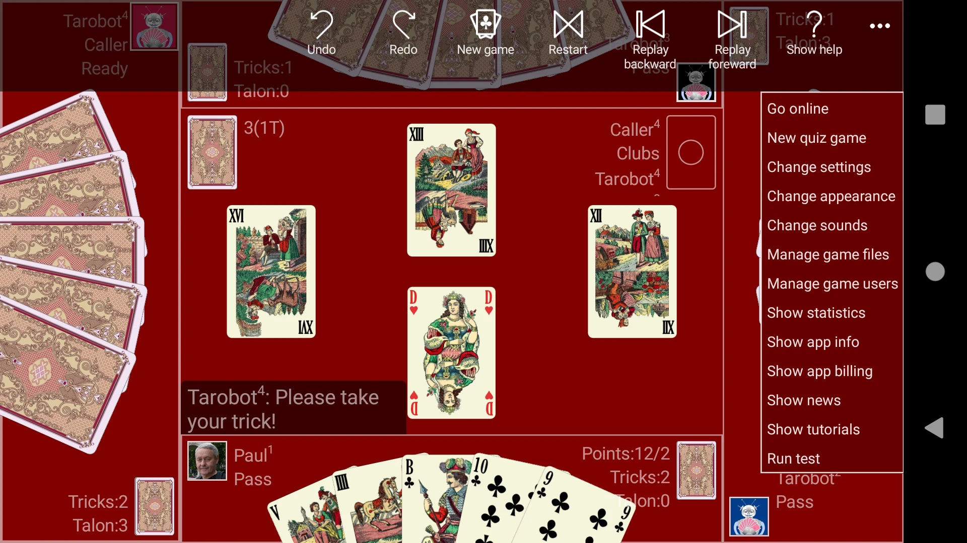 KubiTarock screenshot